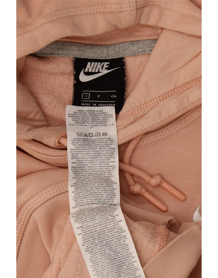 NIKE Mens Hoodie Jumper Small Pink Cotton Vintage Nike and Second-Hand Nike from Messina Hembry 