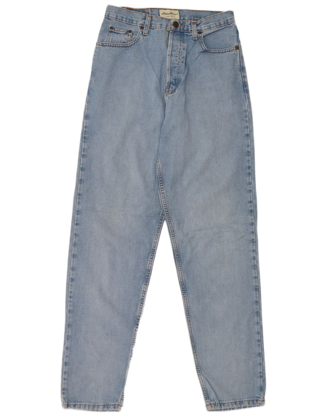Damskie jeansy zwężane EDDIE BAUER US 8 Medium W28 L33 Niebieskie bawełniane