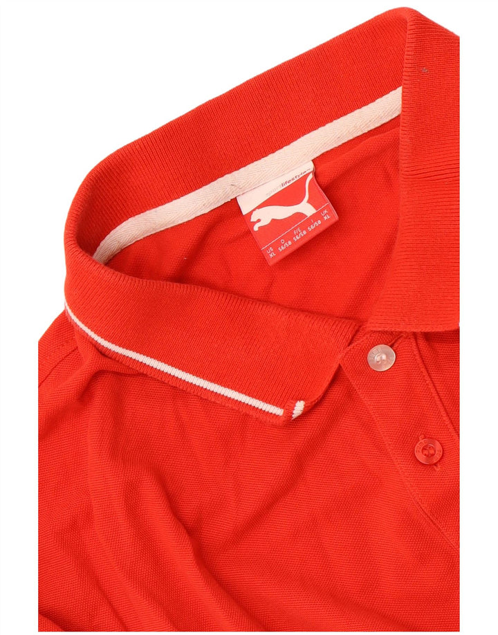Męska koszulka polo Puma XL czerwona