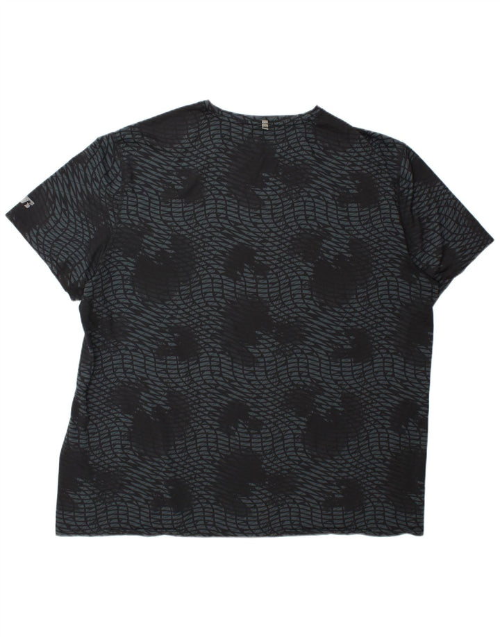 T-shirt męski RUSSELL ATHLETIC Dri-Power, 2XL, szary, geometryczny poliester