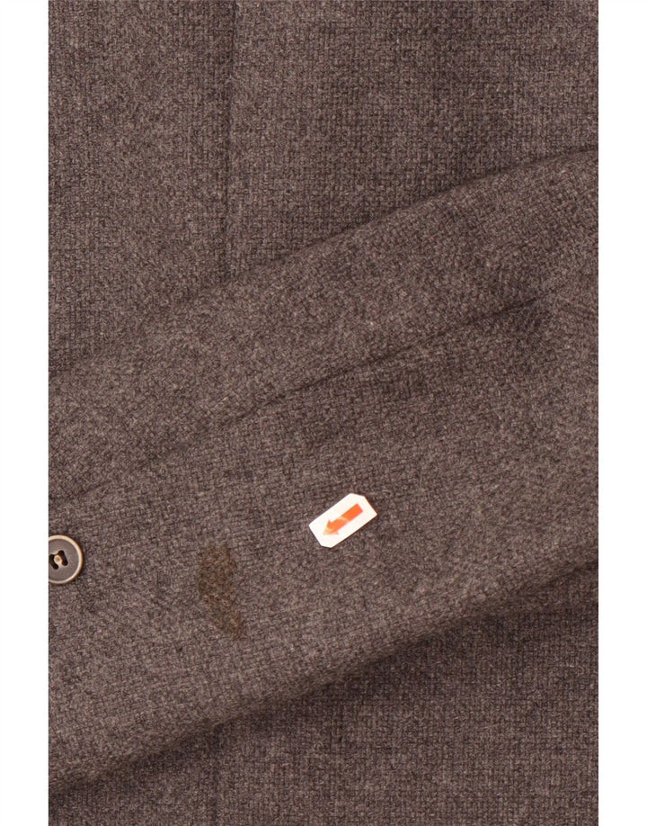 Męska marynarka zapinana na 3 guziki Peter & Sons IT 50, duża, szara wełna