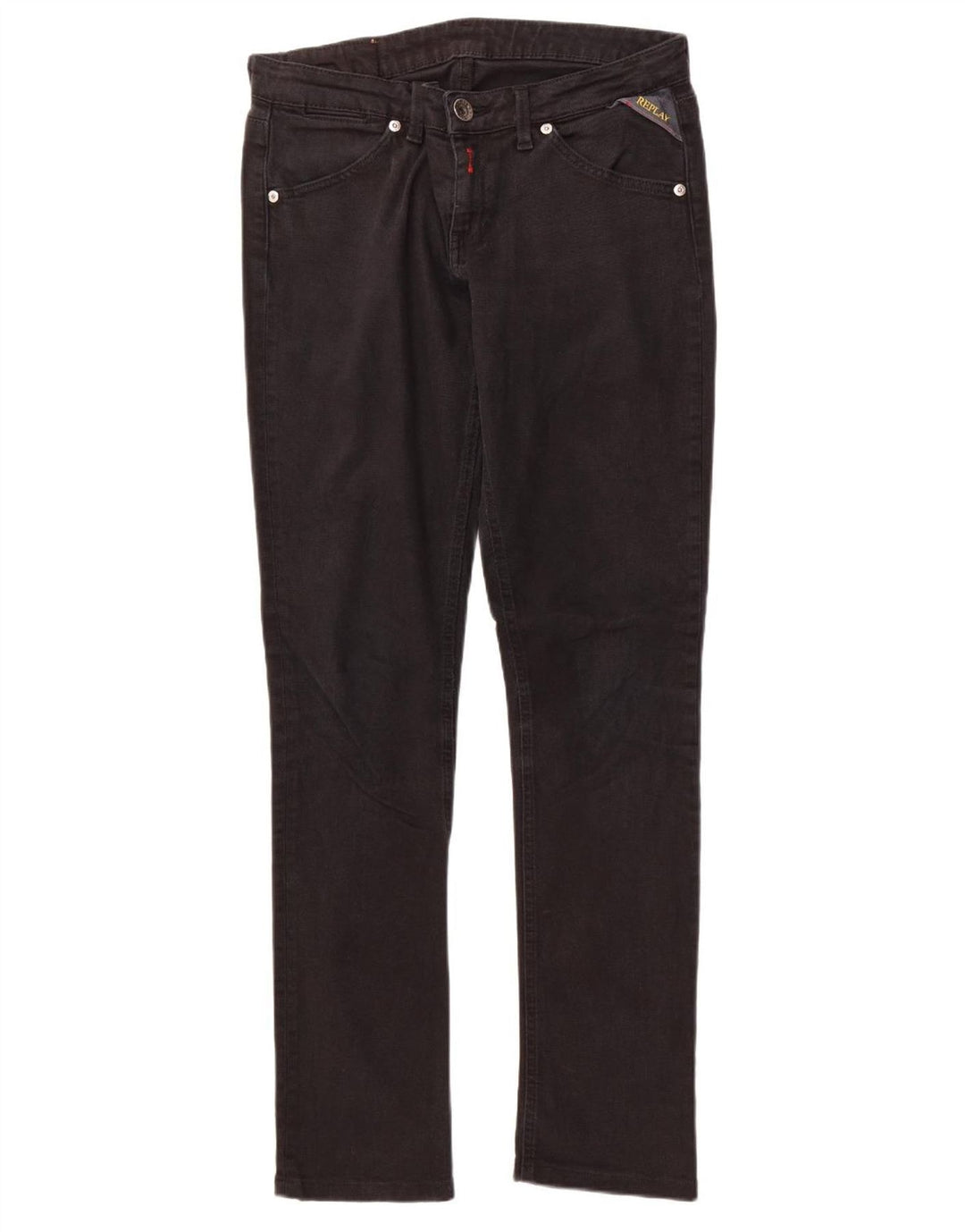 REPLAY Womens Slim Jeans W28 L30 Black