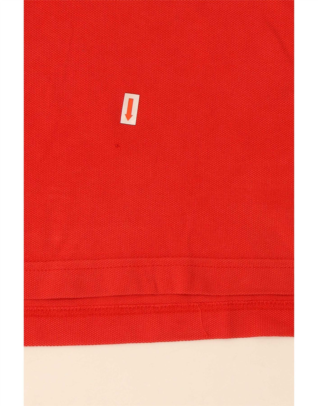 Męska koszulka polo Adidas, mała, czerwona, bawełniana