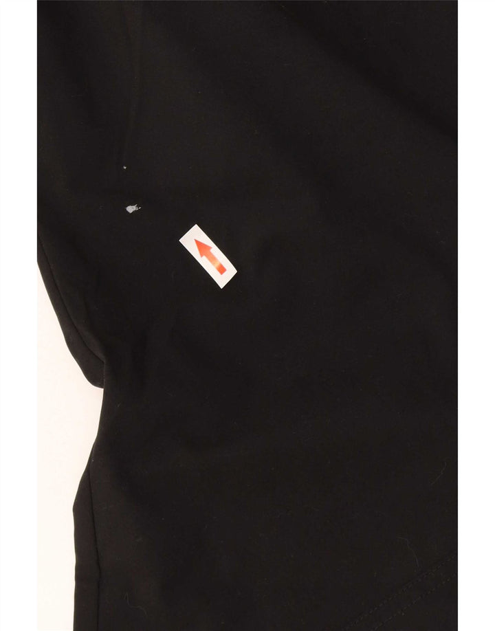 Damskie spodnie dresowe Adidas Climalite UK 10, małe, czarne, poliestrowe