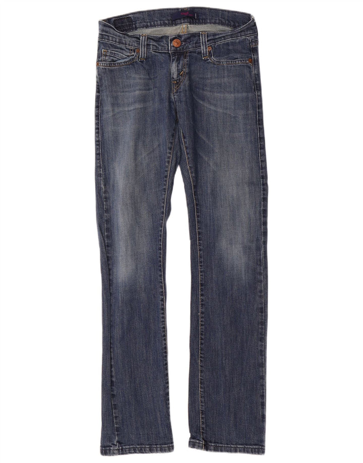 Damskie jeansy Bootcut LEVI'S US 3 XS W30 L31 Niebieskie bawełniane