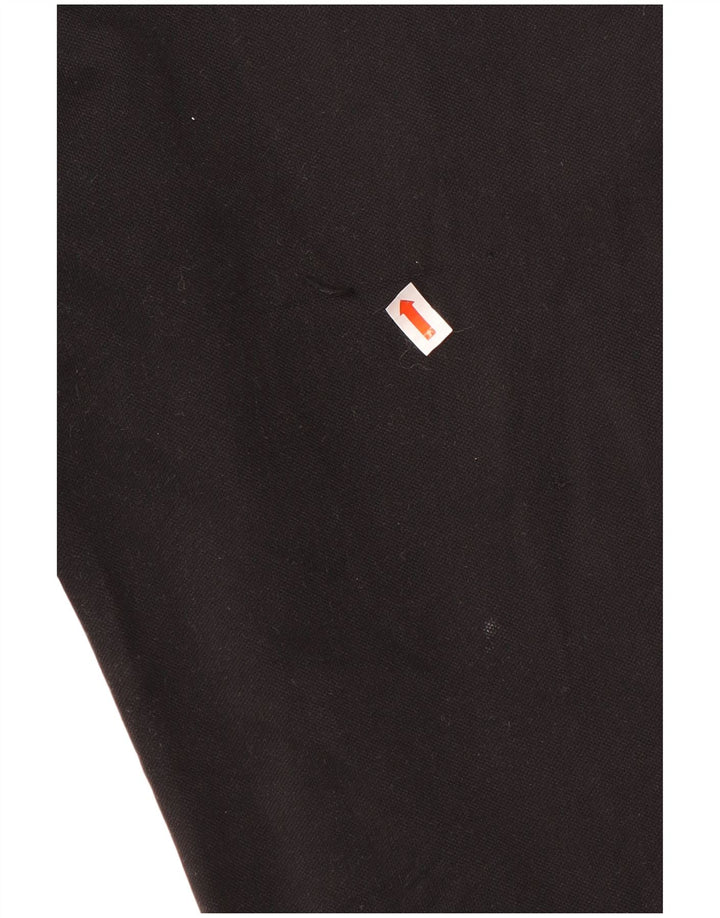 Męskie spodnie dresowe ADIDAS, małe, czarne, poliestrowe