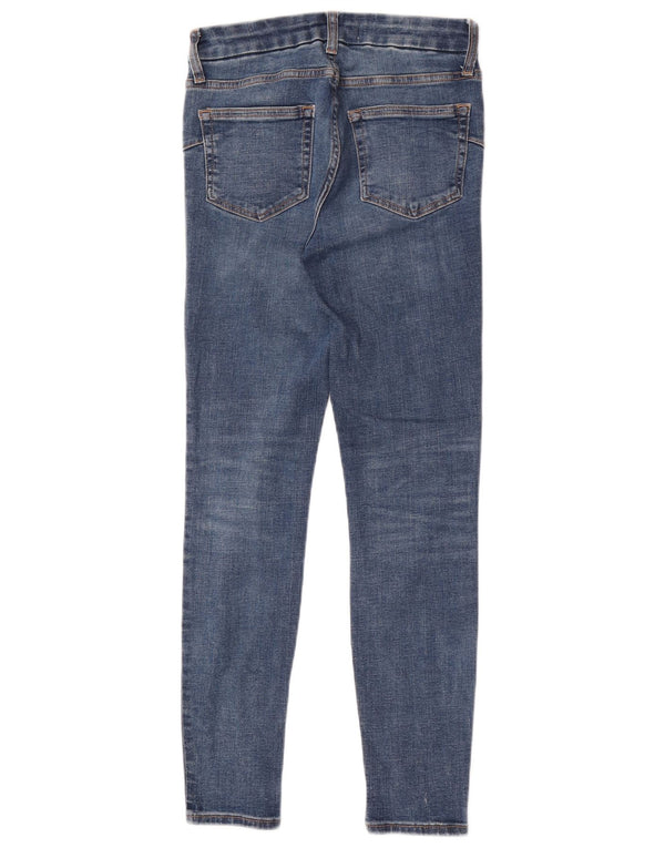 Damskie jeansy skinny Zara EU 36 XS W26 L28 Niebieskie
