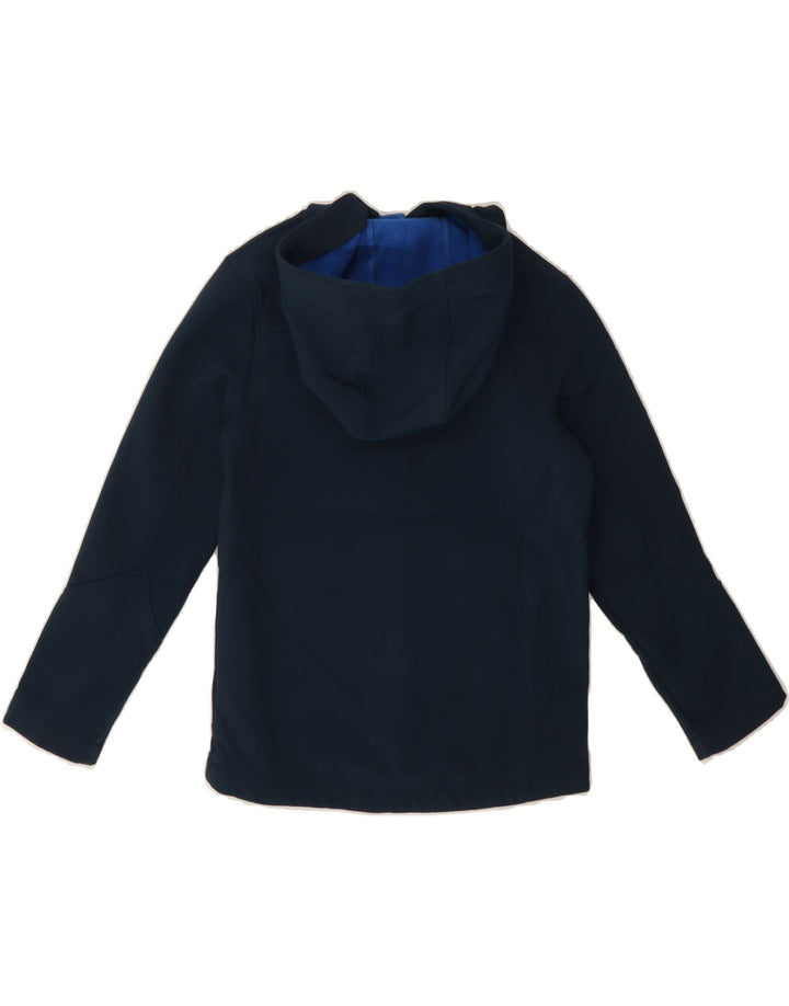 MOUNTAIN WAREHOUSE Boys Hooded Windbreaker Jacket 5-6 Years Navy Blue Vintage Mountain Warehouse and Second-Hand Mountain Warehouse from Messina Hembry 