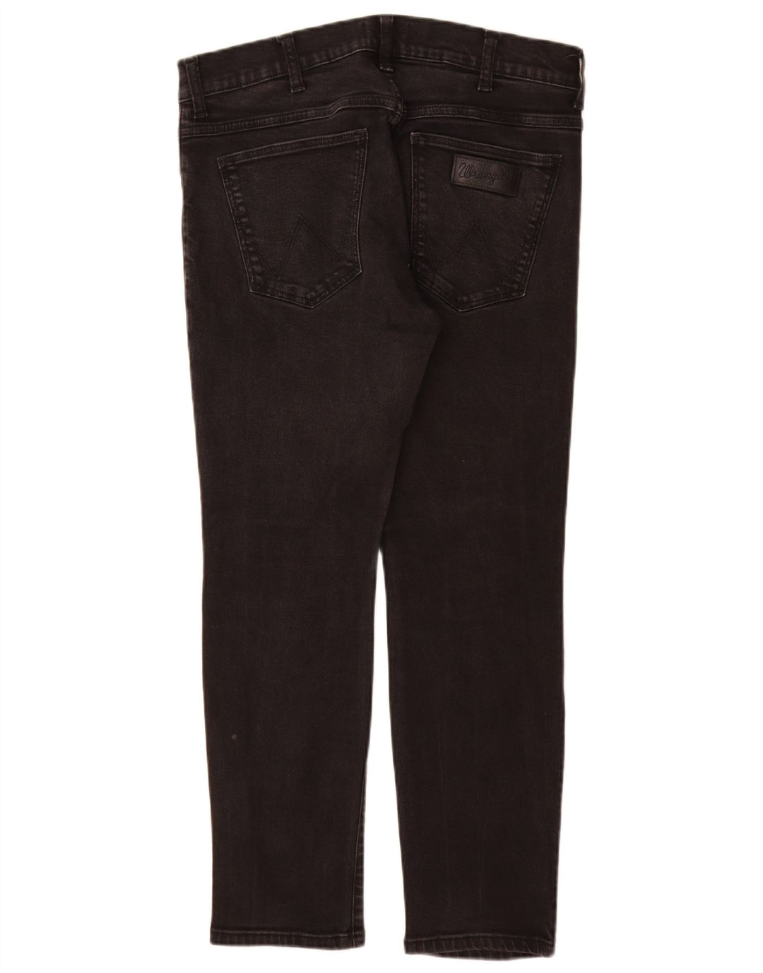 WRANGLER Męskie jeansy Larston Slim W34 L28 Czarne bawełniane