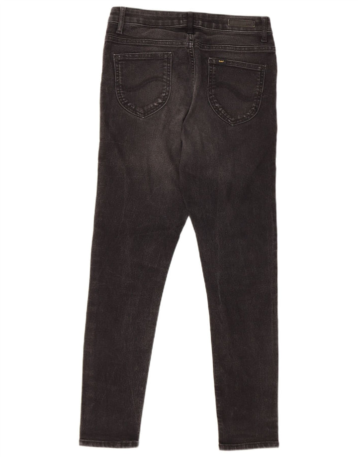 Damskie jeansy Skinny LEE W28 L27 Czarne bawełniane