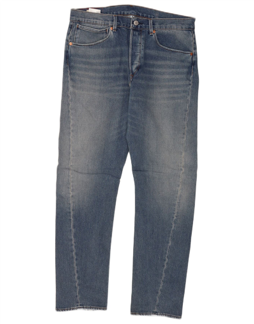 Męskie jeansy Levi's 502 Tapered W33 L32 Niebieskie bawełniane