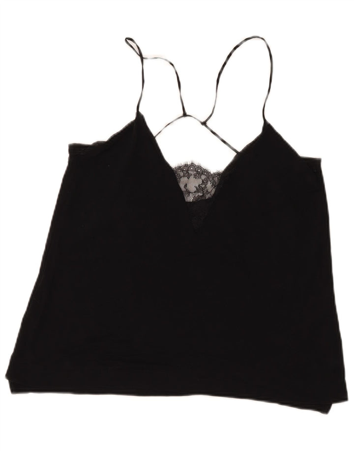 Top damski Zara UK 12, średni czarny