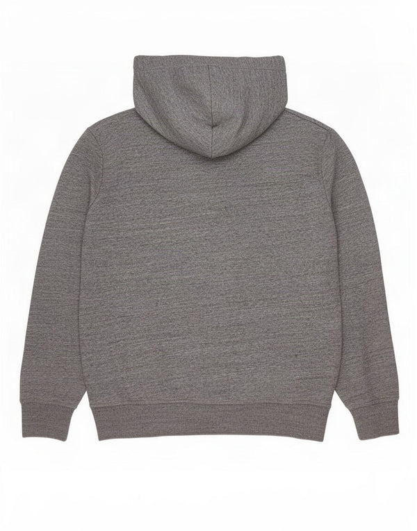 Męski sweter z kapturem i zamkiem Superdry XL, szara, bawełniana w plamki