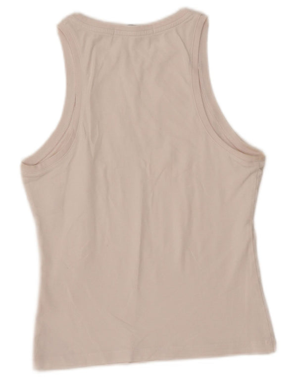 Damska koszulka z krótkim rękawem CALVIN KLEIN JEANS, UK 6 XS, biała