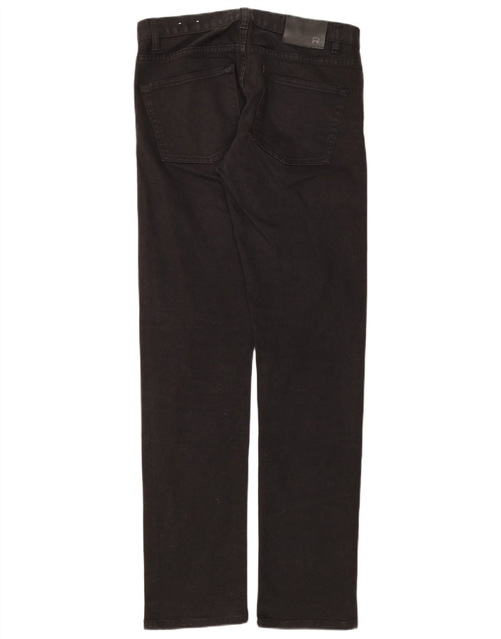 Jeansy damskie Reiss Shacket Slim W30 L33 Czarna bawełna