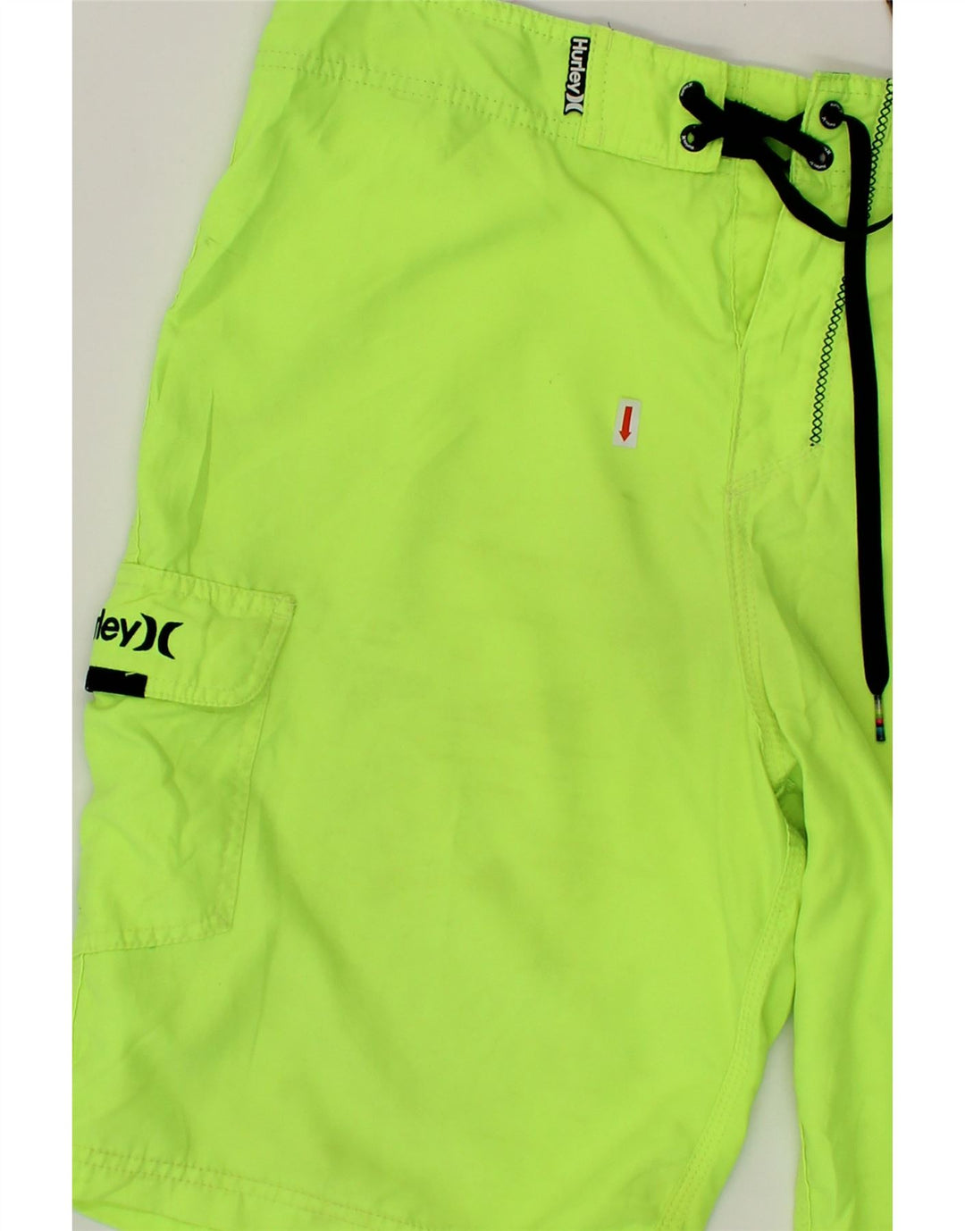 HURLEY Mens Swimming Shorts Medium Green Vintage Hurley and Second-Hand Hurley from Messina Hembry 