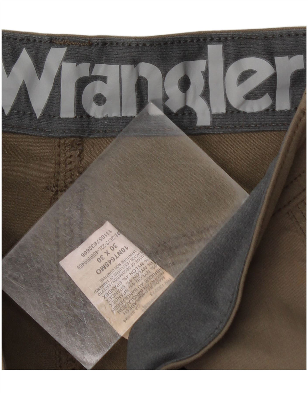 Męskie spodnie cargo Wrangler W30 L30 Khaki Nylon