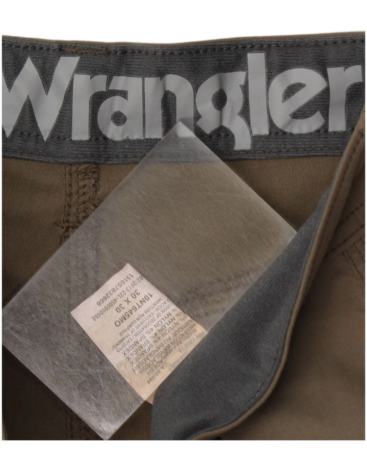 Męskie spodnie cargo Wrangler W30 L30 Khaki Nylon