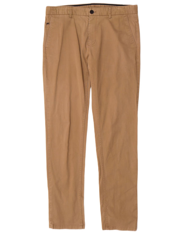 Męskie spodnie chino Zara EU 44 Large W34 L33 Beżowa bawełna