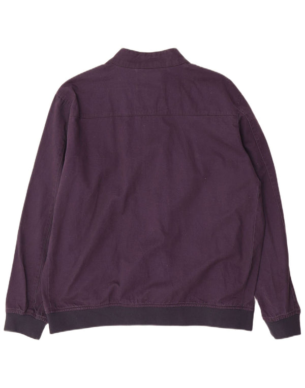 Męska kurtka bomber Pierre Cardin UK 40, duża, granatowa, bawełniana