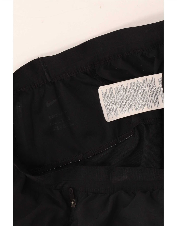 Damskie spodnie dresowe Nike, duże, czarne, sportowe, z poliestru