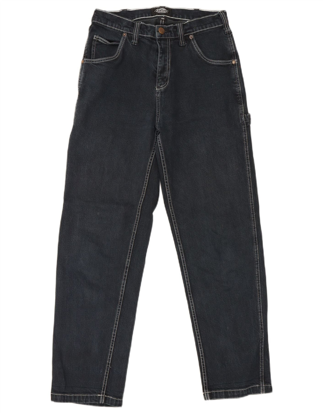 Męskie jeansy Dickies Cargo Slim W26 L28 Czarna bawełna