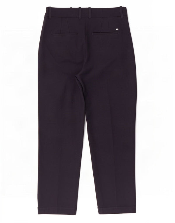 Damskie spodnie chino z wysokim stanem Tommy Hilfiger UK 8 Small W28 L28 Granatowe Blu