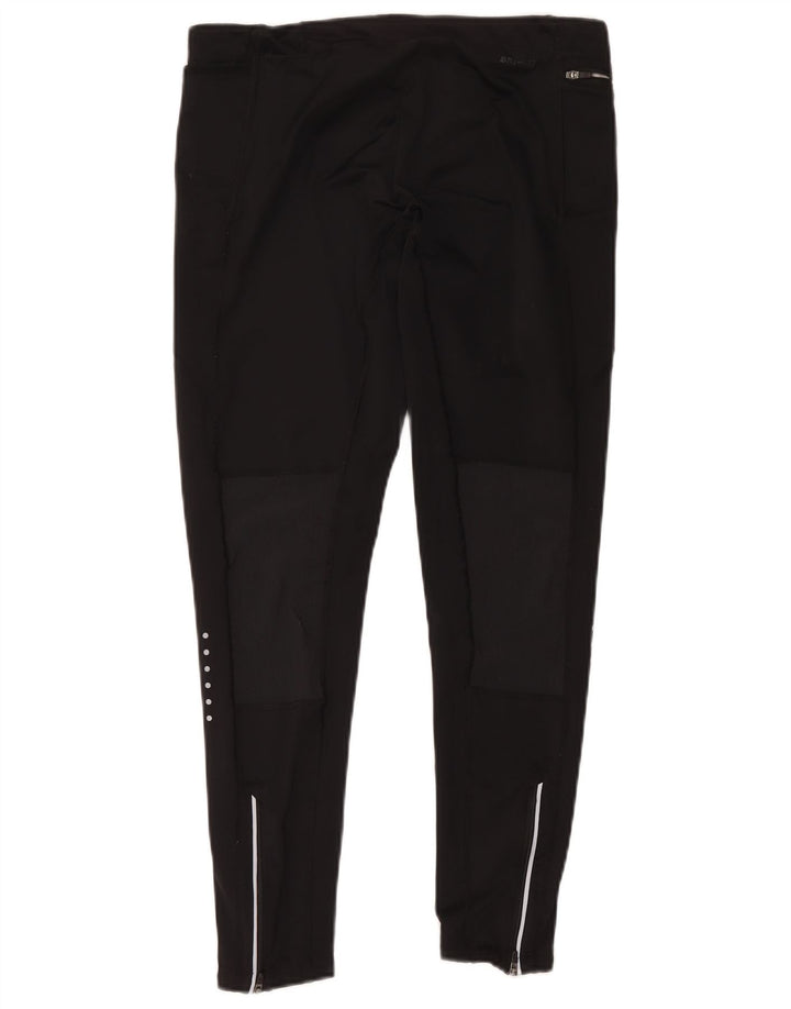Damskie legginsy Nike Dri Fit UK 16, duże, czarne, poliestrowe