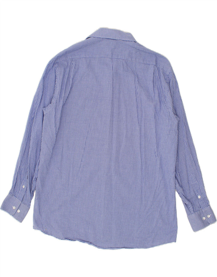 TOMMY HILFIGER Mens Regular Fit Shirt Size 16 1/2  Large Blue Gingham Vintage Tommy Hilfiger and Second-Hand Tommy Hilfiger from Messina Hembry 