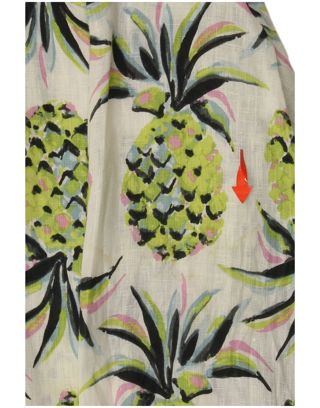 Koszula damska BODEN Oversize Longline w abstrakcyjny wzór UK 8 Small Green