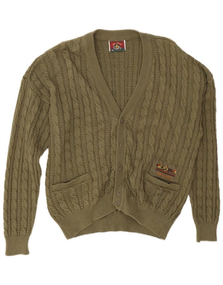 Męski sweter rozpinany Navigare, średni khaki