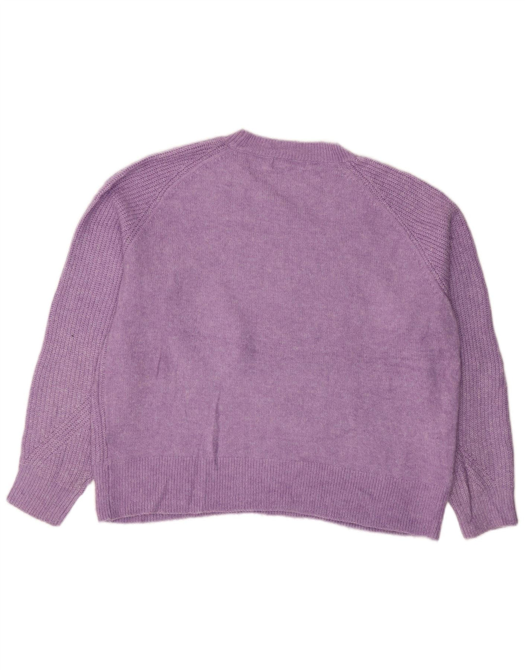 MARKS & SPENCER Damski sweter z okrągłym dekoltem, UK 16, duży fiolet