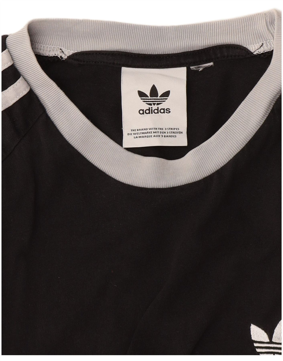 Adidas Męski T-shirt Top Duży Czarny