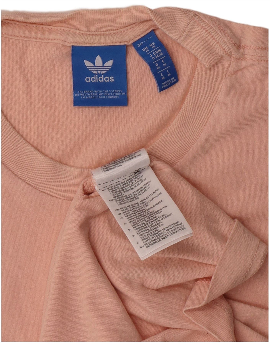 Męska koszulka graficzna Adidas Top Medium Pink Cotton