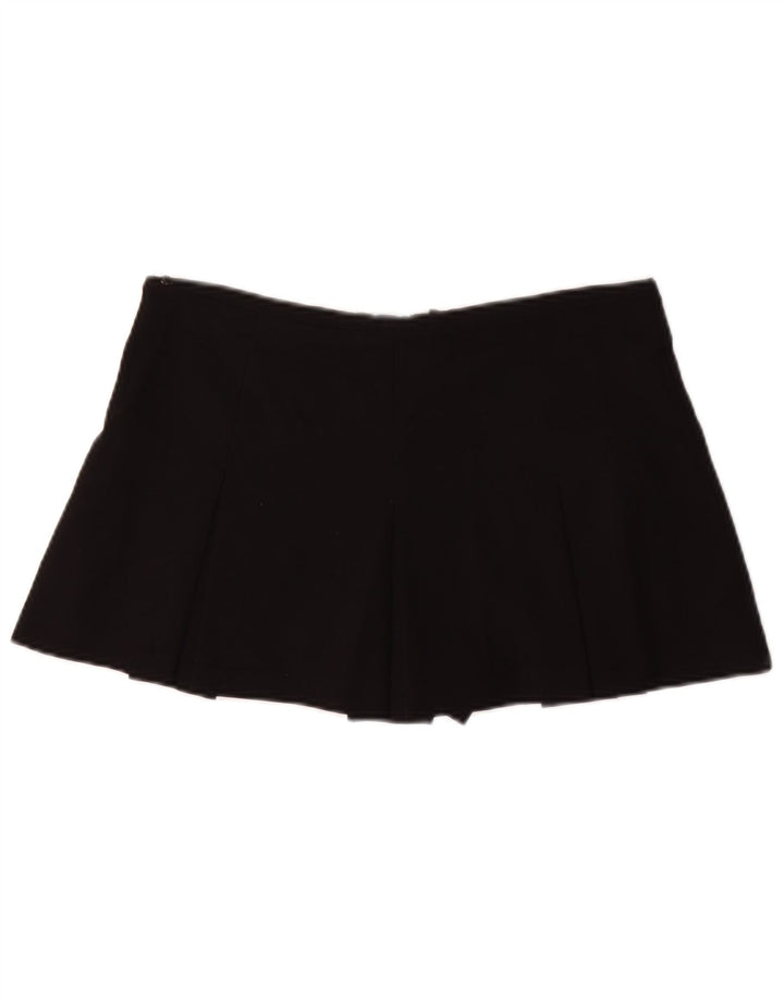 Spódnica mini plisowana Zara damska średnia W28 czarna