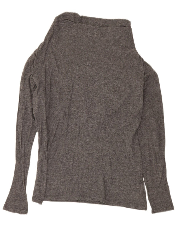 Top damski Armani Jeans z długim rękawem, EU 44 XL, szara bawełna