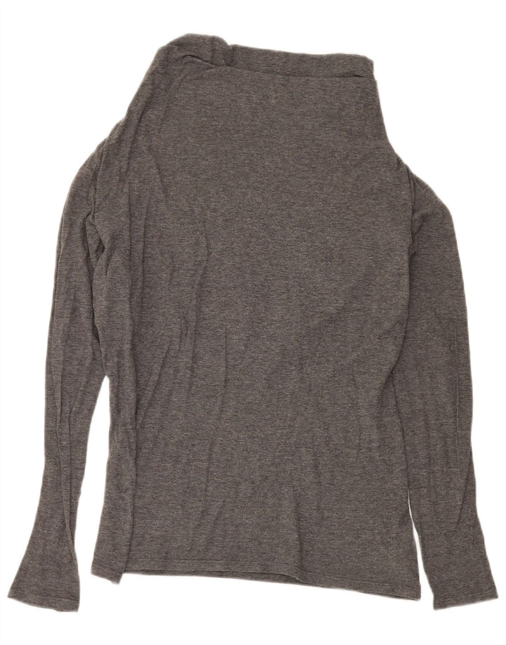 Top damski Armani Jeans z długim rękawem, EU 44 XL, szara bawełna