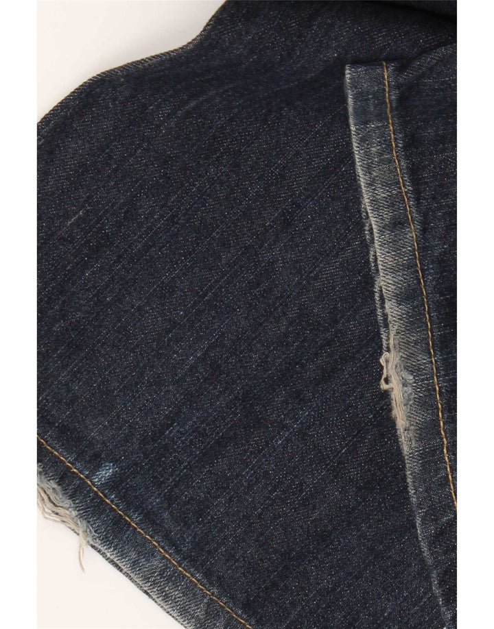 Męskie jeansy Levi's 527 Bootcut W34 L30 Granatowa bawełna