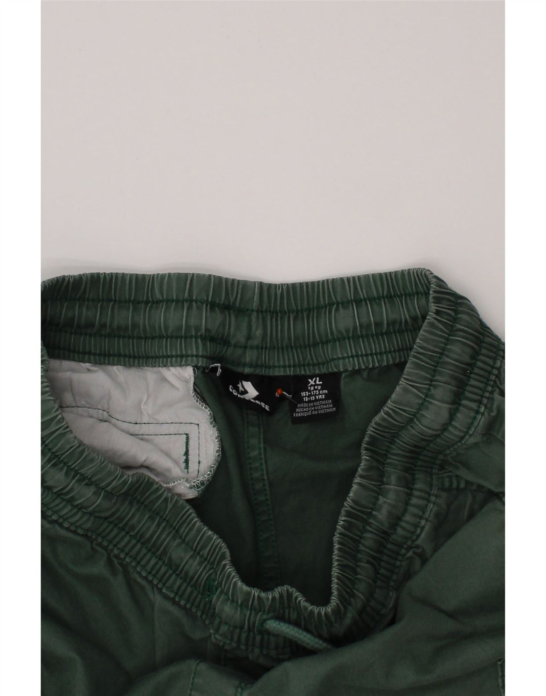 Spodenki chłopięce CONVERSE Cargo 13-14 lat XL W28, zielona bawełna