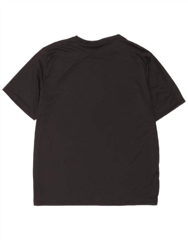 T-shirt męski Russell Athletic Top 3XL, czarny poliester