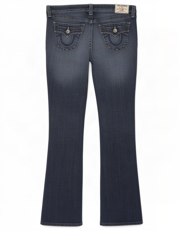 Damskie jeansy Bootcut True Religion W27 L31 Granatowe, bawełniane