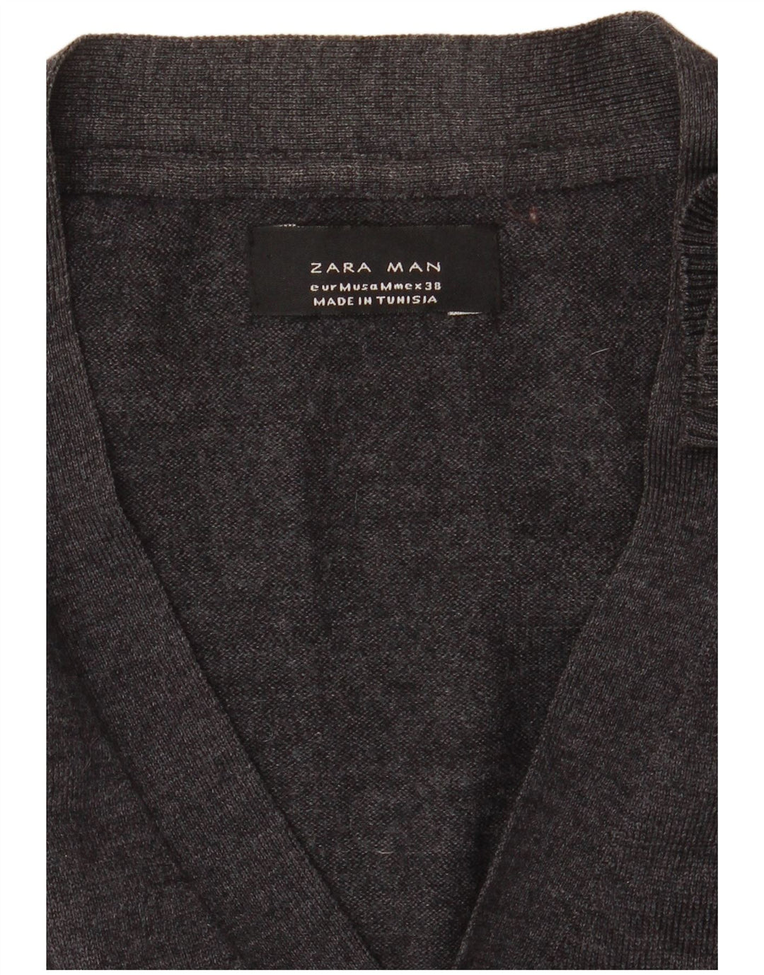 Męski sweter Zara, średnioszary