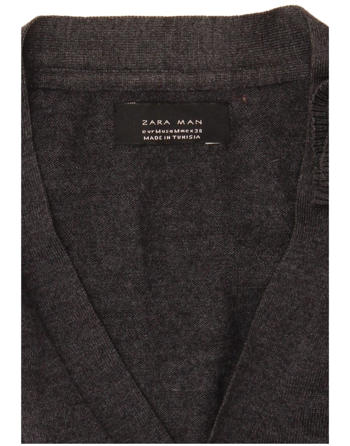 Męski sweter Zara, średnioszary