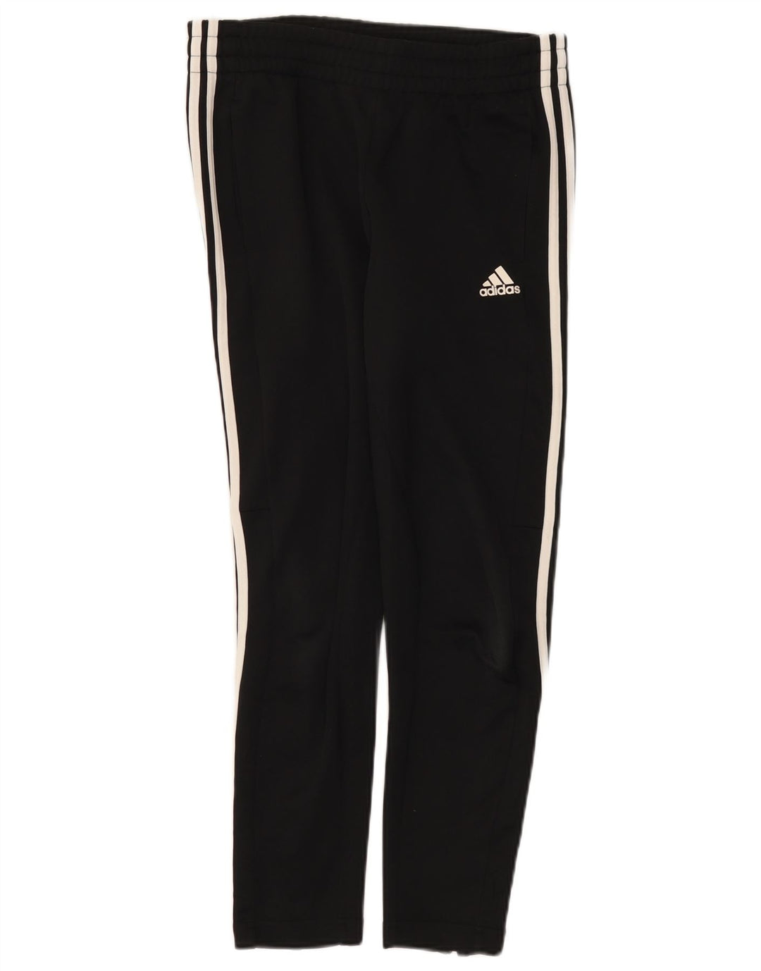 Damskie spodnie dresowe Adidas UK 10, małe, czarne, poliestrowe