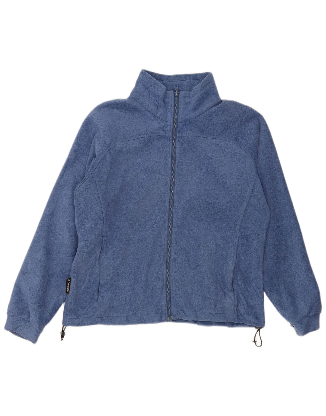 Damska kurtka polarowa oversize Columbia UK 18 XL, niebieska, poliestrowa