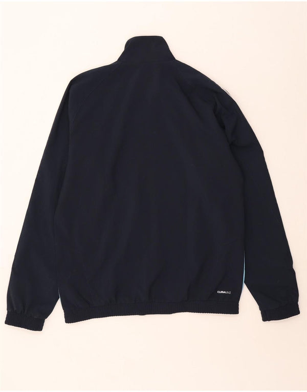 Adidas Męska kurtka dresowa Climalite UK 40/42 Średni granat
