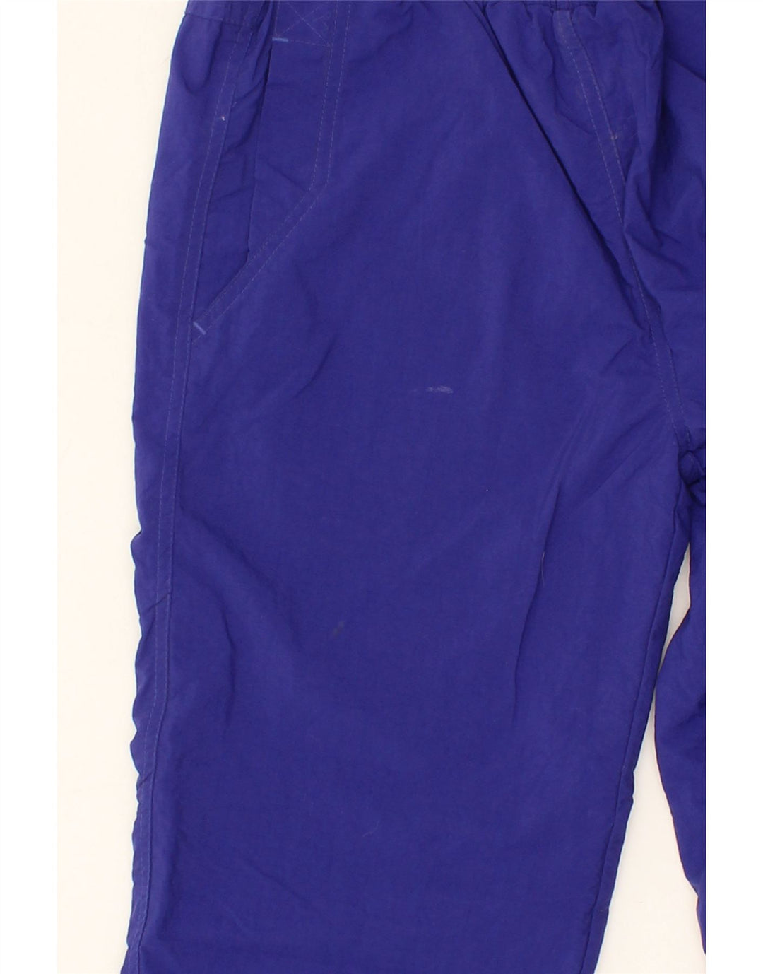 REEBOK Womens Tracksuit Trousers Joggers UK 14 Large  Blue Nylon Vintage Reebok and Second-Hand Reebok from Messina Hembry 