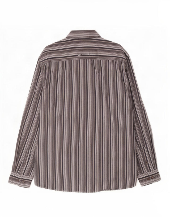 Koszula męska Camel Active 2XL, bawełniana w niebieskie paski