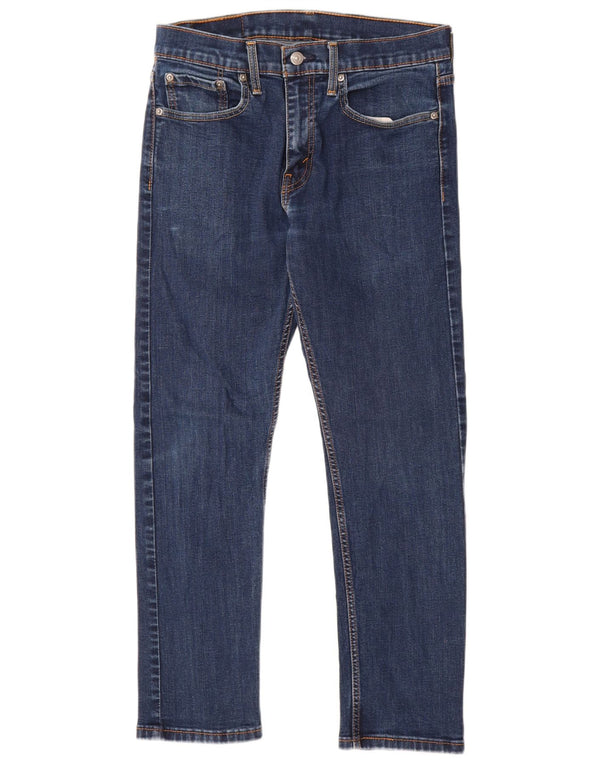 Męskie jeansy LEVI'S 502 Tapered W31 L30 Granatowa bawełna