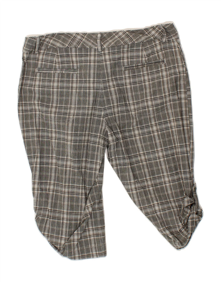 MOSSIMO Womens Bermuda Shorts US 4 Small W30  Grey Check Cotton Vintage Mossimo and Second-Hand Mossimo from Messina Hembry 